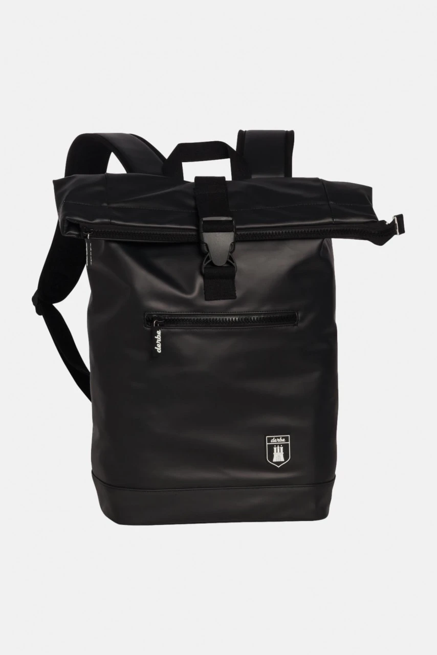Derbe Ruck Unisex Rucksack Rolltop Schwarz 3 Derbe Ruck Unisex Rucksack Rolltop Schwarz