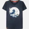 Derbe Wellenross Damen T-Shirt Dunkelblau -Kleider Verkauf W 03 TS Wellenross 20navy 20010 001 clipped rev 1ufaYglggLm1Ut 1280x1280