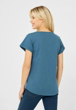 Derbe Moin Damen T-Shirt Blau -Kleider Verkauf W 03 TSFL Moin 20orion 20blue 200160 020 1280x1280