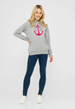 Derbe Anker Damen Hoodie Grau 9 Derbe Anker Damen Hoodie Grau -Kleider Verkauf W 05 HD Anker 20grey 20melange 20021 070 1280x1280