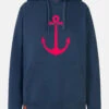 Derbe Anker Damen Hoodie Dunkelblau 2 Derbe Anker Damen Hoodie Dunkelblau -Kleider Verkauf W 05 HD Anker 20navy 20010 001 clipped rev 1 1280x1280