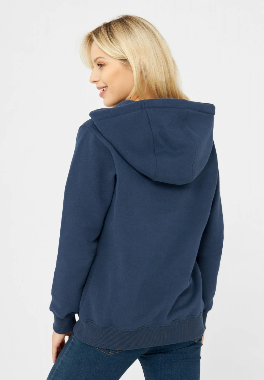 Derbe Anker Damen Hoodie Dunkelblau 6 Derbe Anker Damen Hoodie Dunkelblau - Image 4