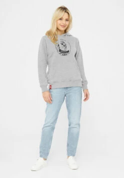 Derbe Matrosenrobbe Damen Hoodie Grau 9 Derbe Matrosenrobbe Damen Hoodie Grau -Kleider Verkauf W 05 HD Matrosenrobbe 20grey 20melange 20021 070 1280x1280