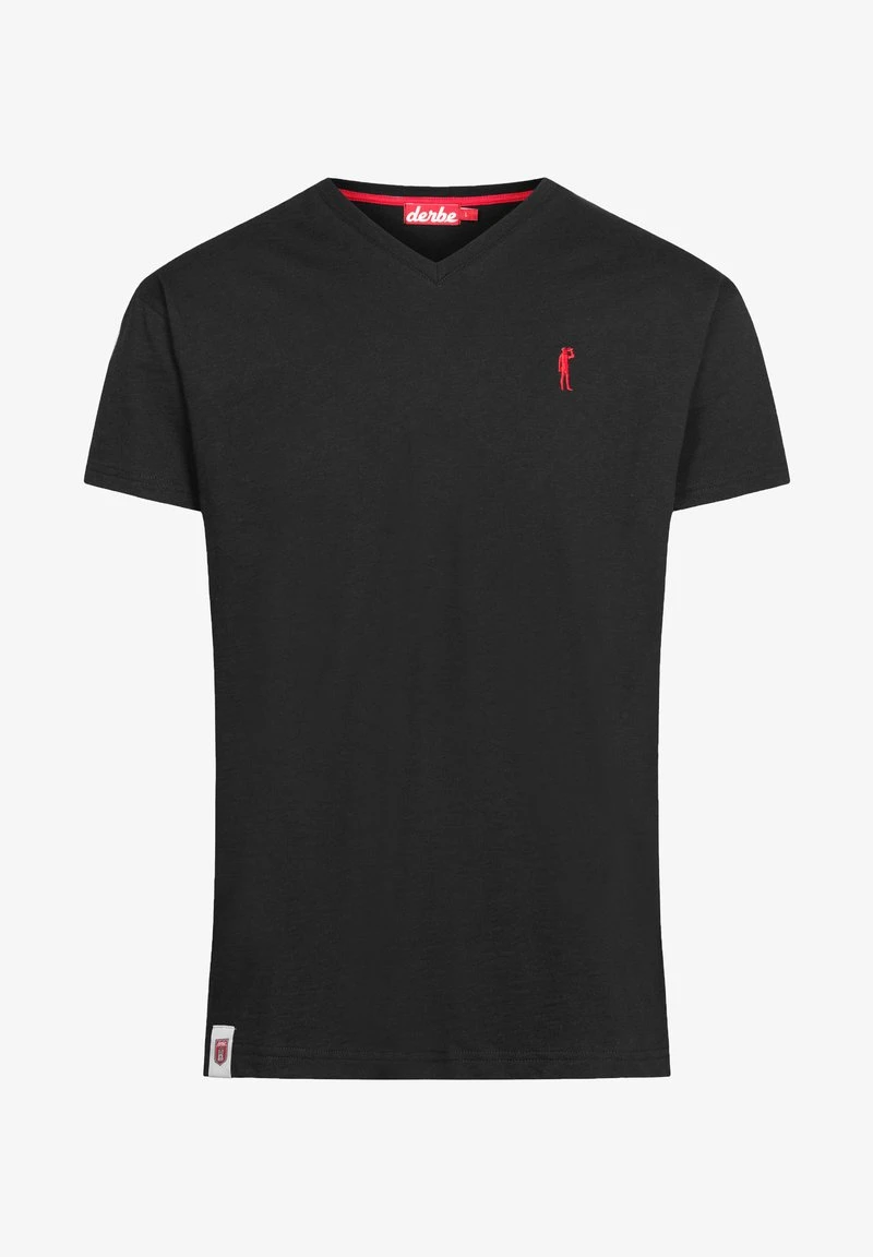 Derbe KIPPES - T-Shirt Basic - Navy 5 Derbe KIPPES - T-Shirt Basic - Navy - Image 3