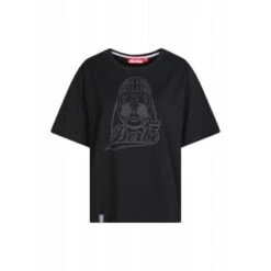 Derbe Damen T-Shirt Walross Schwarz