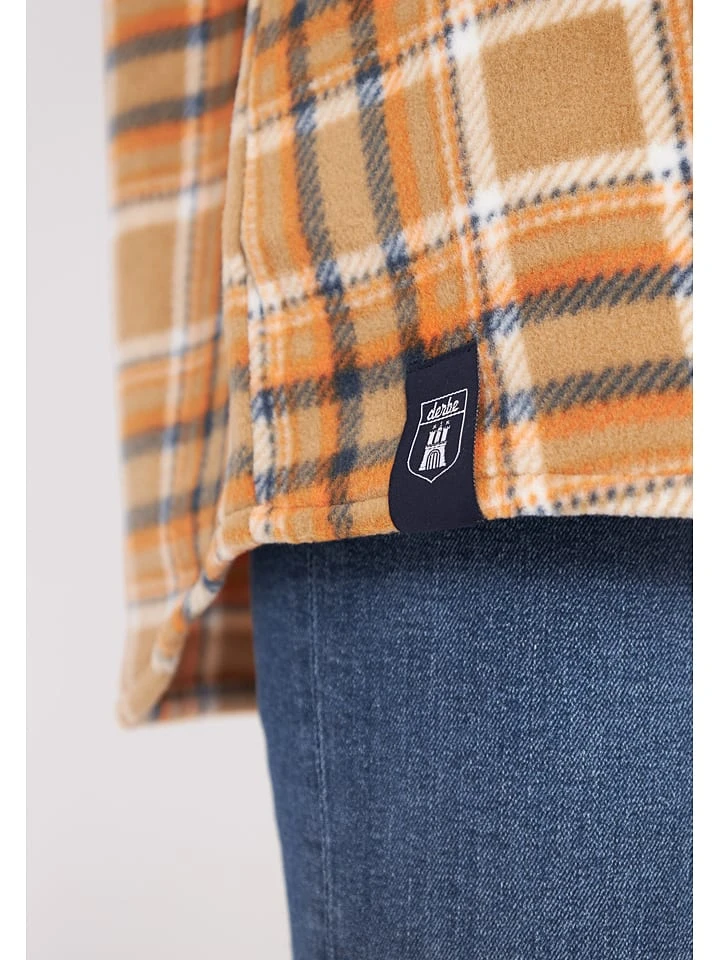 Derbe Hemdjacke In Hellbraun 7 Derbe Hemdjacke In Hellbraun - Image 6