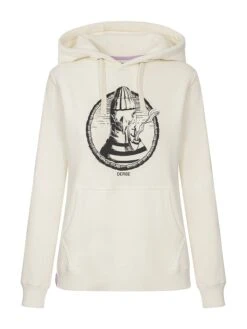 Derbe Hoodie In Creme