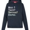 Derbe Hoodie In Dunkelblau -Kleider Verkauf derbe hoodie in dunkelblau