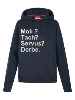 Derbe Hoodie In Dunkelblau