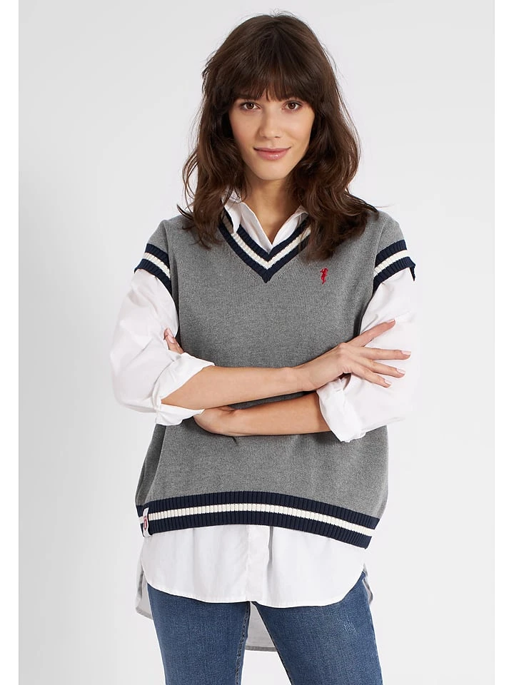 Kleider Verkauf -Kleider Verkauf derbe pullunder in grau 1