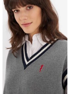 Derbe Pullunder In Grau -Kleider Verkauf derbe pullunder in grau 4