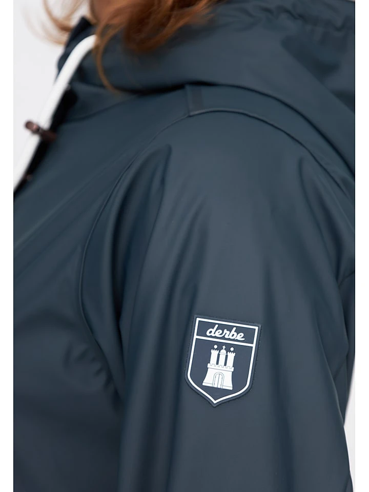 Derbe Regenjacke In Dunkelblau 8 Derbe Regenjacke In Dunkelblau - Image 6