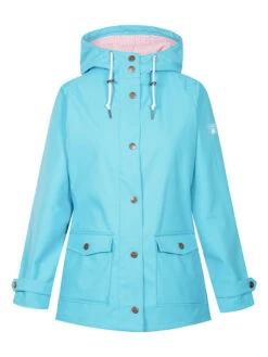 Derbe Regenjacke In Hellblau