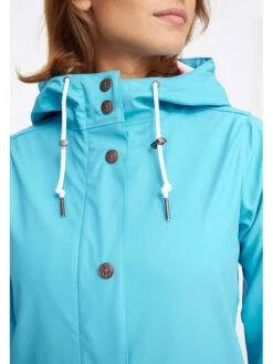 Derbe Regenjacke In Hellblau -Kleider Verkauf derbe regenjacke in hellblau 4