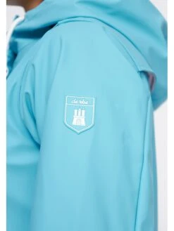 Derbe Regenjacke In Hellblau -Kleider Verkauf derbe regenjacke in hellblau 6