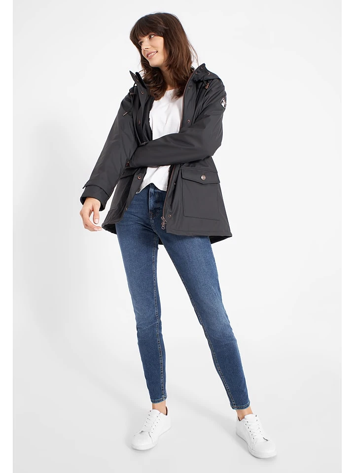 Derbe Regenjacke In Schwarz 5 Derbe Regenjacke In Schwarz - Image 3