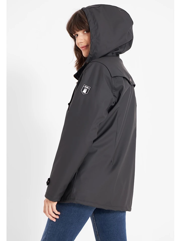 Derbe Regenjacke In Schwarz 6 Derbe Regenjacke In Schwarz - Image 4