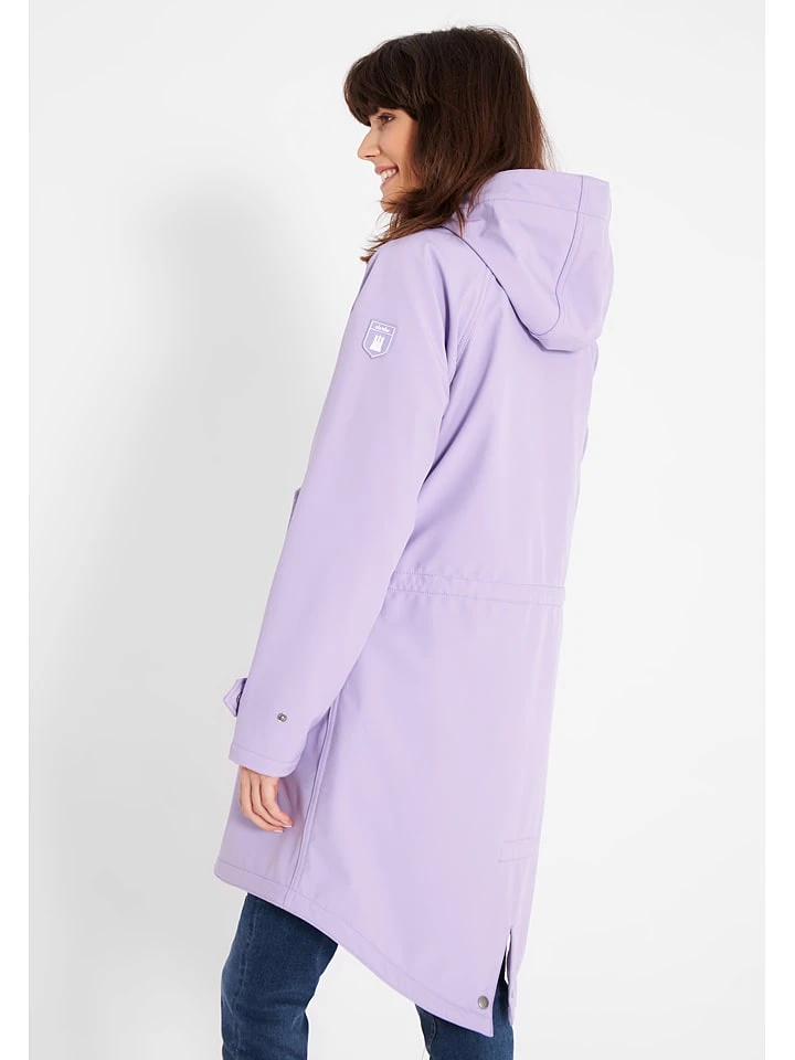 Derbe Regenmantel In Flieder 6 Derbe Regenmantel In Flieder - Image 4