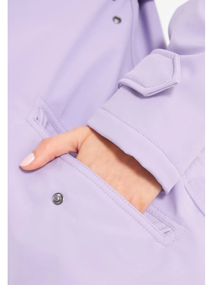 Derbe Regenmantel In Flieder 8 Derbe Regenmantel In Flieder - Image 6