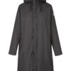 Derbe Regenmantel In Schwarz -Kleider Verkauf derbe regenmantel in schwarz