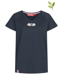 Derbe Shirt In Dunkelblau