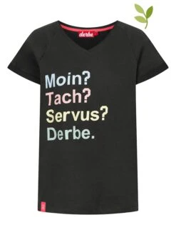 Derbe Shirt In Schwarz