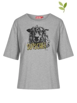 Derbe Shirt "Schaap" In Grau