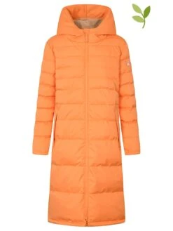 Derbe Steppmantel In Orange