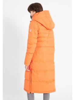 Derbe Steppmantel In Orange -Kleider Verkauf derbe steppmantel in orange 3