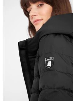 Kleider Verkauf -Kleider Verkauf derbe steppmantel in schwarz 1