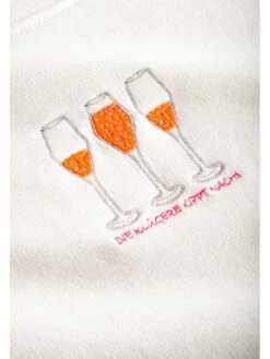 Derbe Sweatshirt "Kluge" In Creme -Kleider Verkauf derbe sweatshirt kluge in creme 2