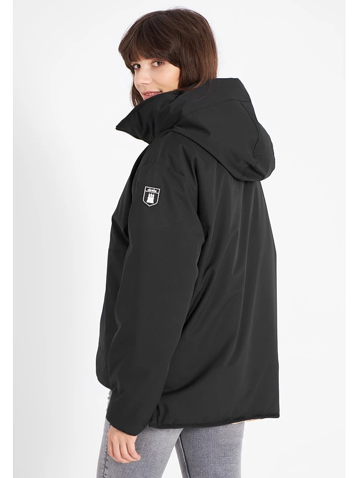 Derbe Übergangsjacke In Schwarz 5 Derbe Übergangsjacke In Schwarz - Image 3