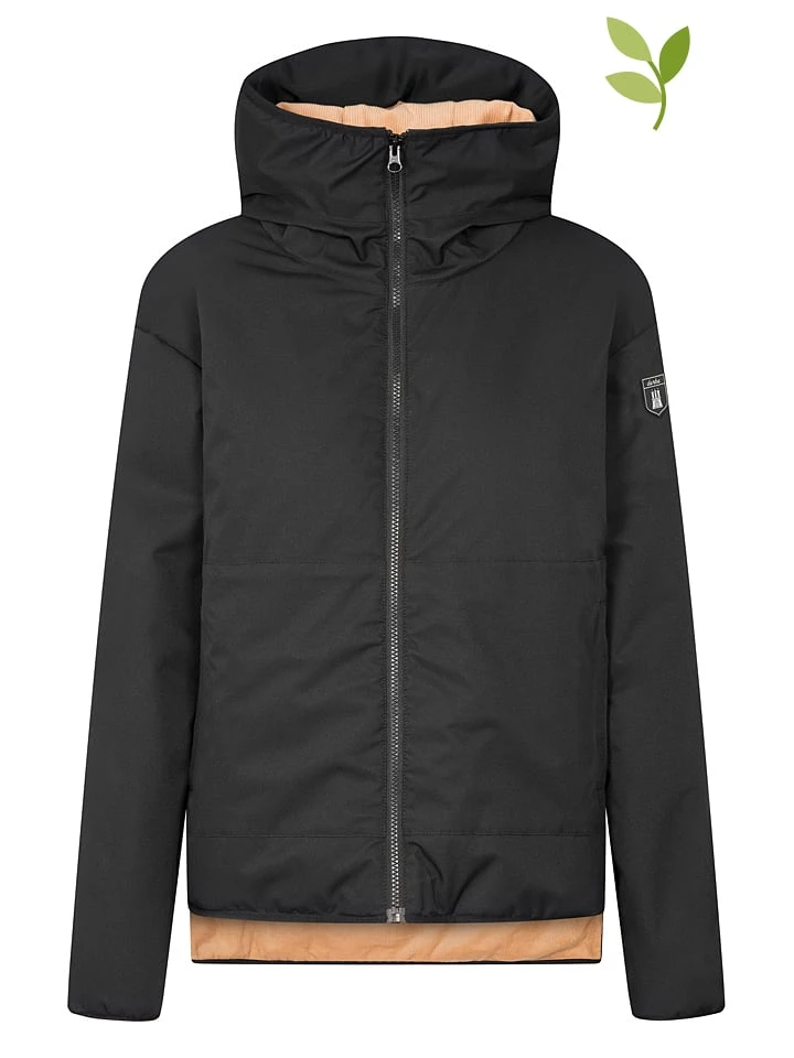 Derbe Übergangsjacke In Schwarz 3 Derbe Übergangsjacke In Schwarz