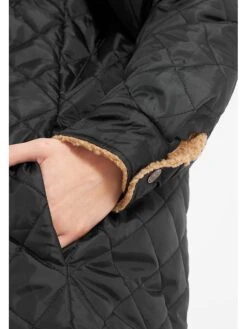 Derbe Wende-Übergangsjacke In Schwarz/ Hellbraun -Kleider Verkauf derbe wende ubergangsjacke in schwarz hellbraun 10