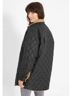 Derbe Wende-Übergangsjacke In Schwarz/ Hellbraun -Kleider Verkauf derbe wende ubergangsjacke in schwarz hellbraun 6