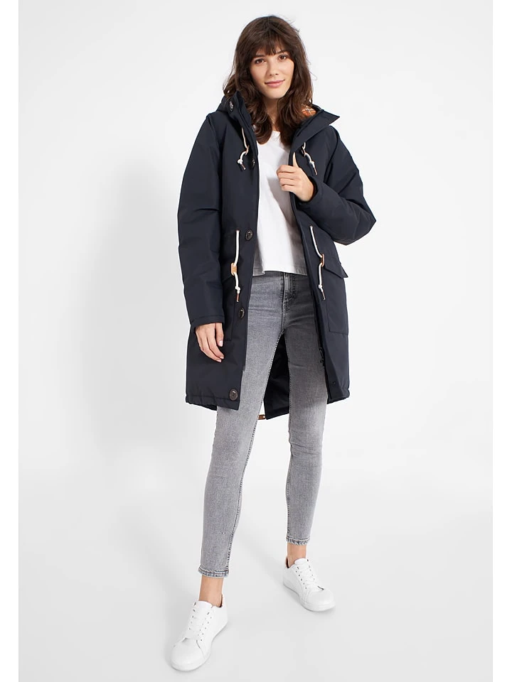 Derbe Wintermantel "Festholm" In Dunkelblau 5 Derbe Wintermantel "Festholm" In Dunkelblau - Image 3