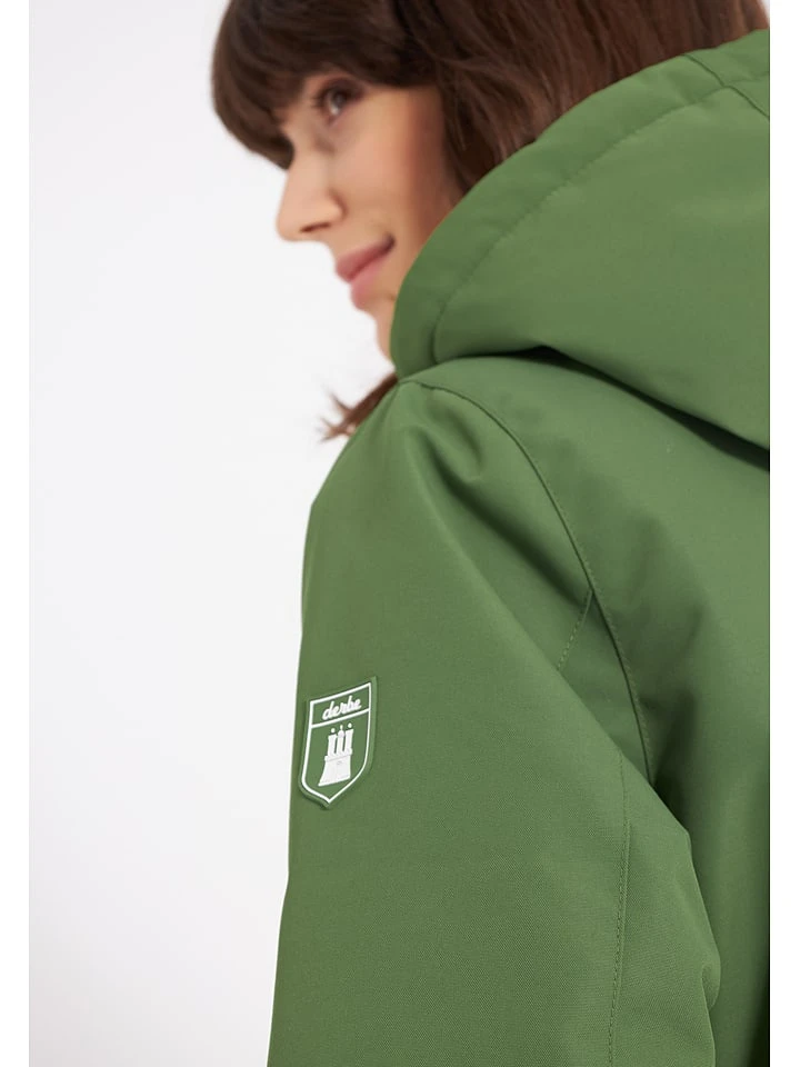 Derbe Wintermantel "Festholm" In Grün 9 Derbe Wintermantel "Festholm" In Grün - Image 7