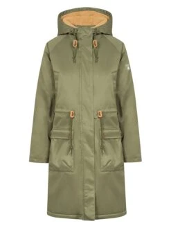 Derbe Wintermantel "Modholm" In Khaki