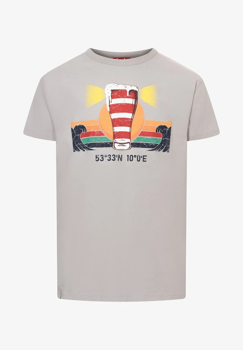 Derbe LEUCHTBIER - T-Shirt Print - Off White 5 Derbe LEUCHTBIER - T-Shirt Print - Off White - Image 3